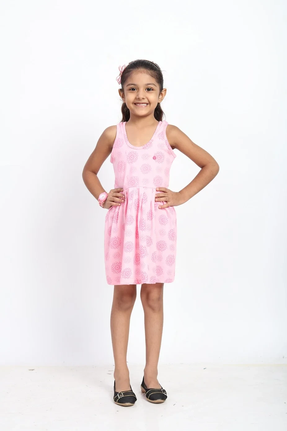 ROSE PRINT FROCK SLIPS